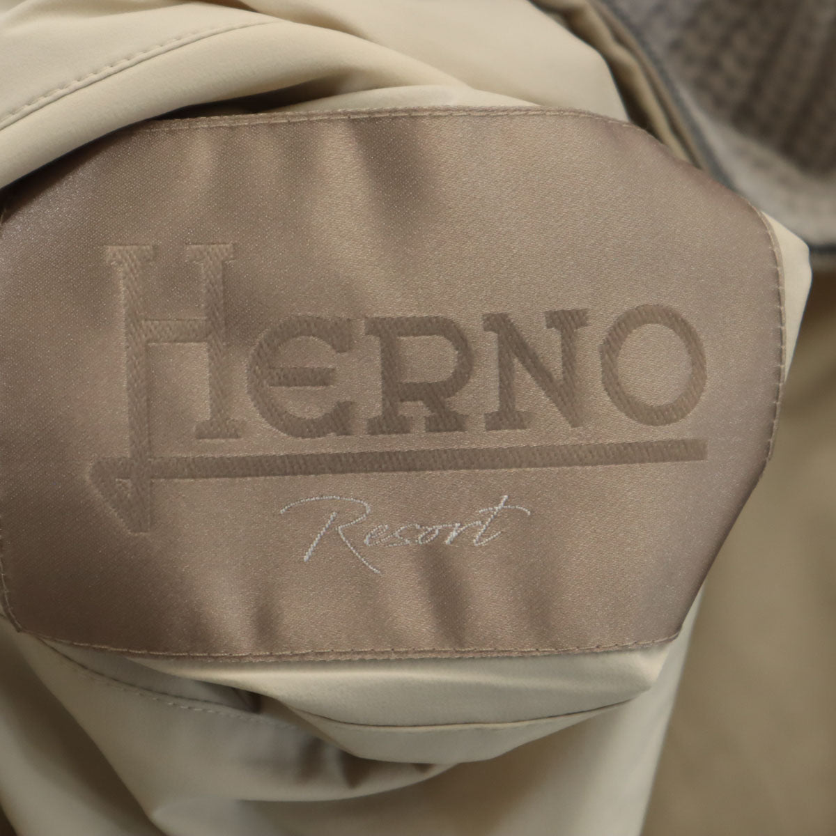 Herno ヘルノ ウール 長袖 リバーシブル ニット ジップパーカー 50 グレー メンズ