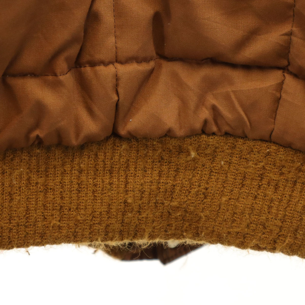 Ranitam 70s USA製 ヴィンテージ キルティングジャケット 44 オレンジブラウン メンズ