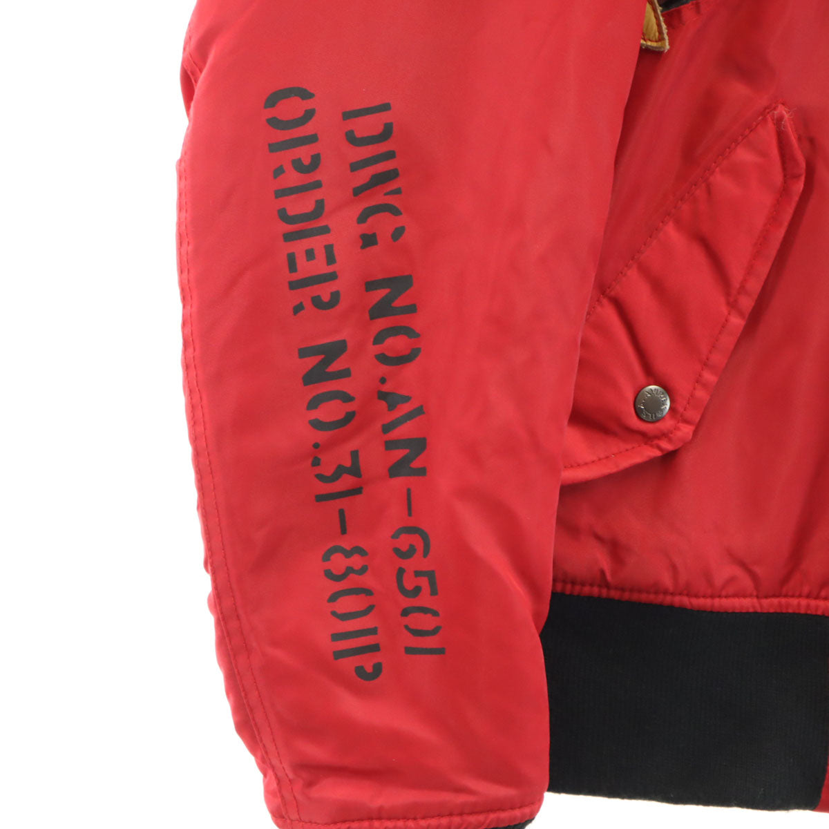 AVIREX アヴィレックス フライトジャケット M レッド メンズ