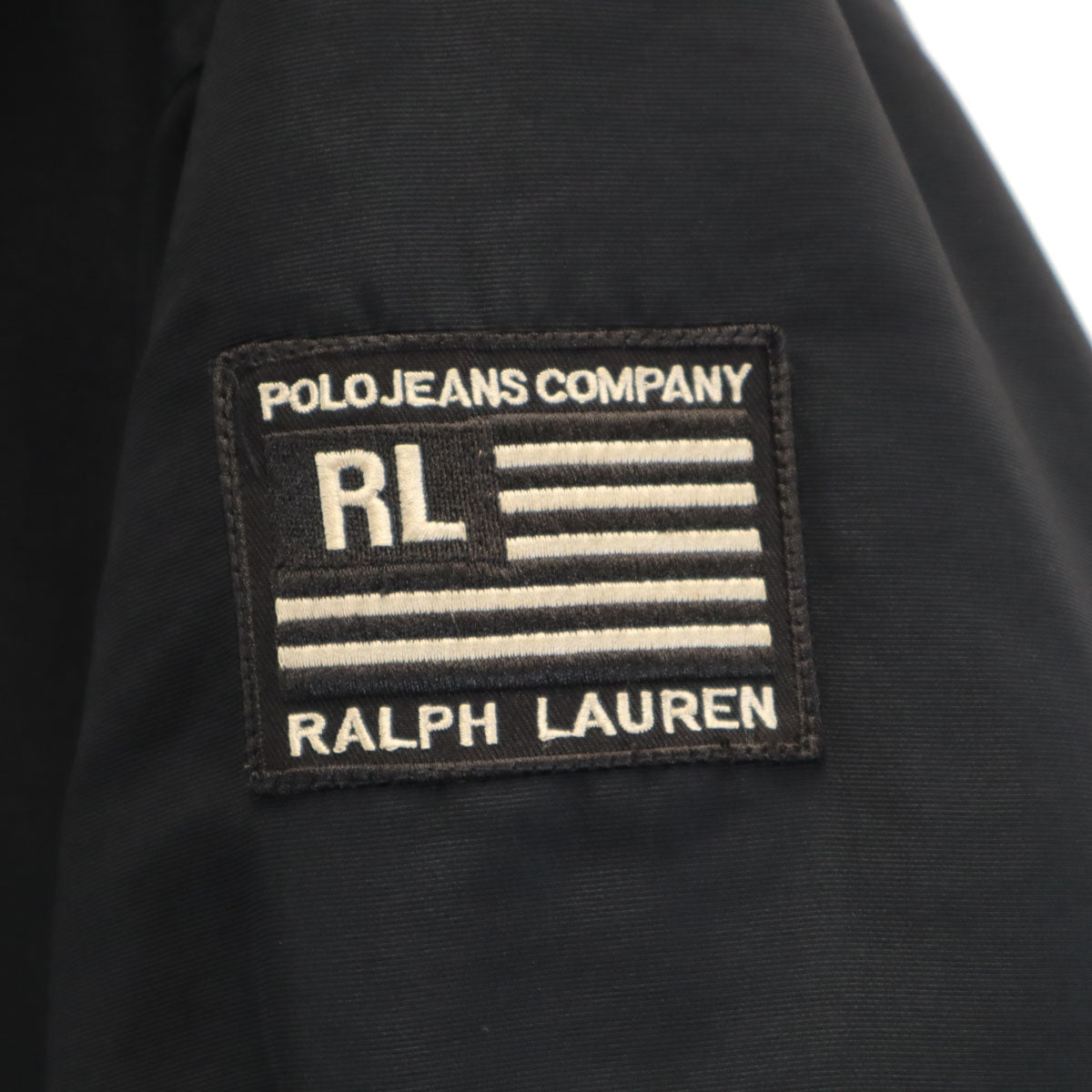 POLO JEANS CO.RALPH LAUREN ポロジーンズコーラルフローレン ダウンジャケット L ブラック メンズ