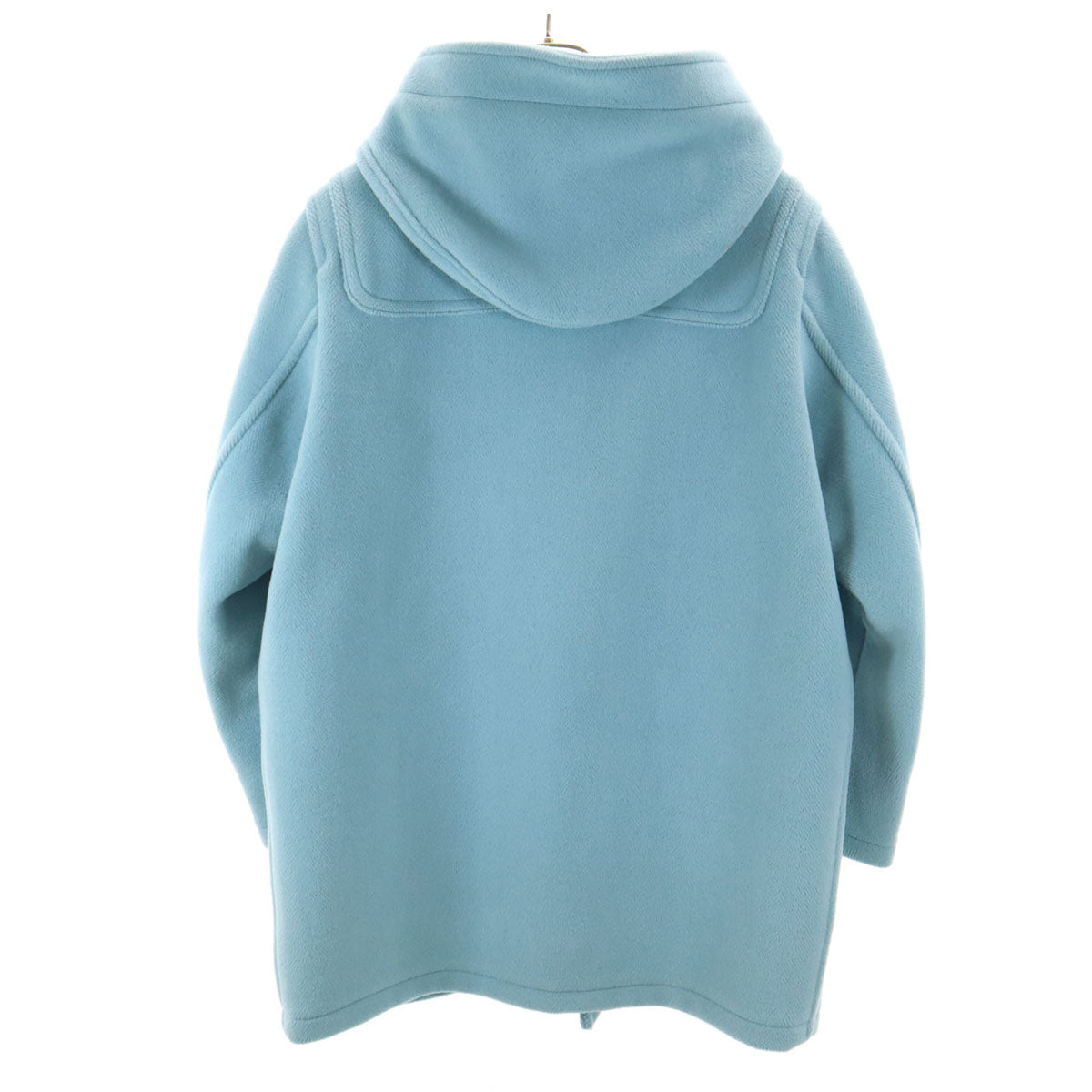 beautiful people ビューティフルピープル 日本製 ウール ダッフルコート 36 水色 レディース