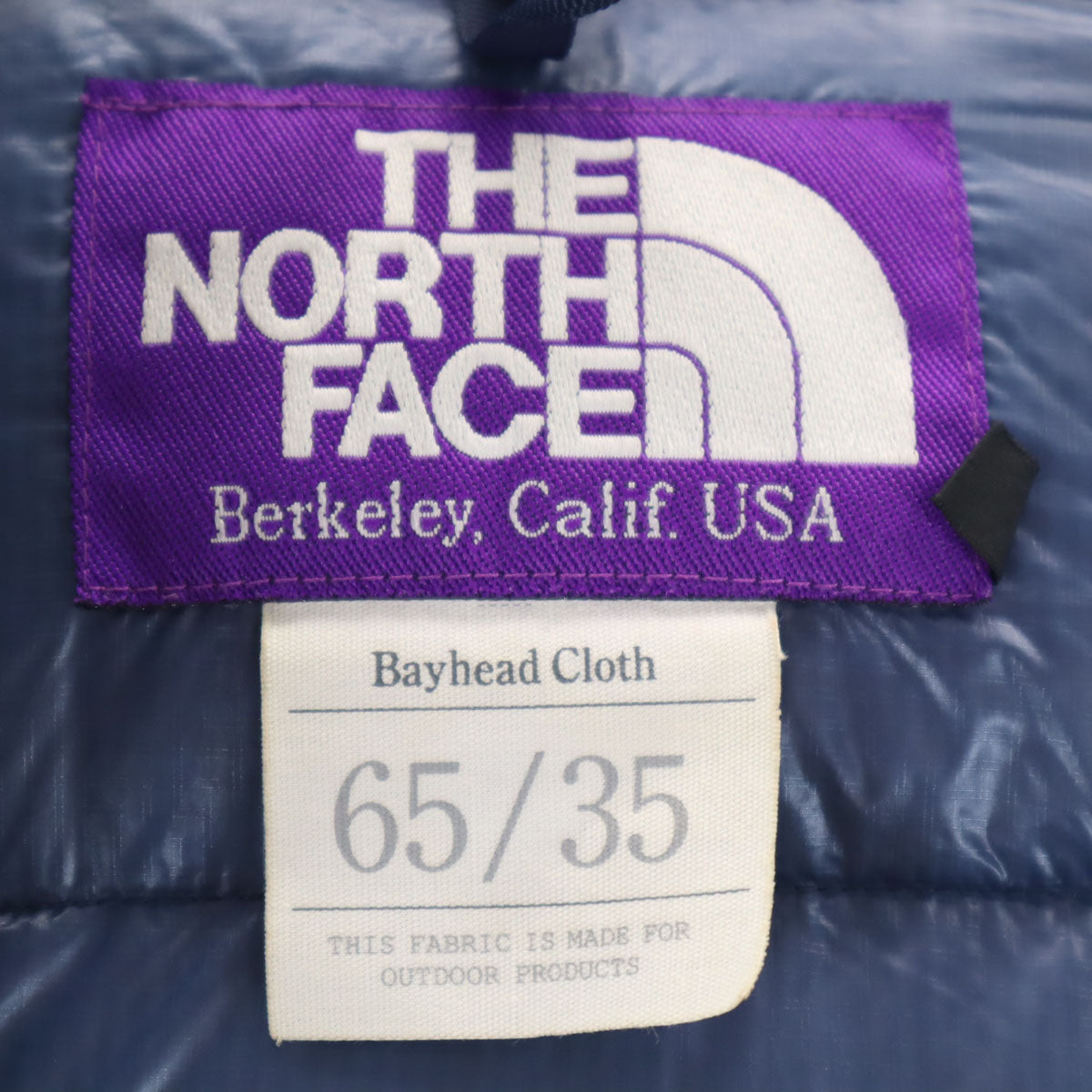 THE NORTH FACE PURPLE LABEL ノースフェイス パープルレーベル ダウンジャケット S ネイビー ND2383N アウトドア メンズ