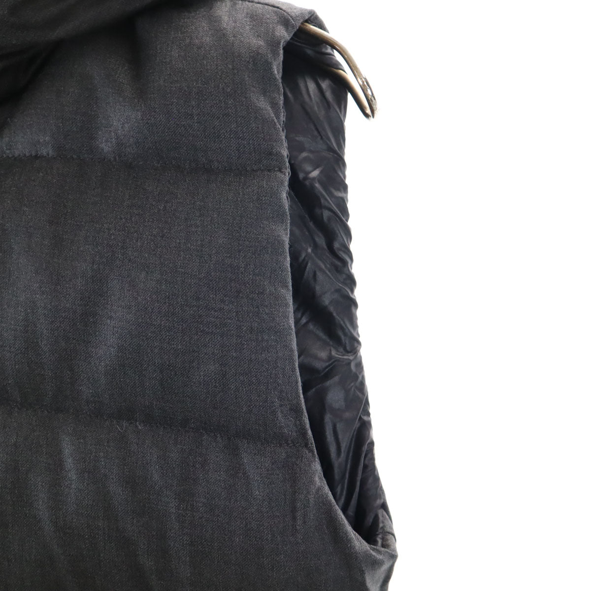 DUVETICA デュベティカ ダウンベスト 40 グレー メンズ