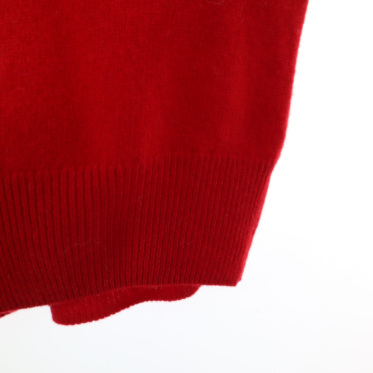 Danton ダントン 長袖 ニット 38 レッド レディース