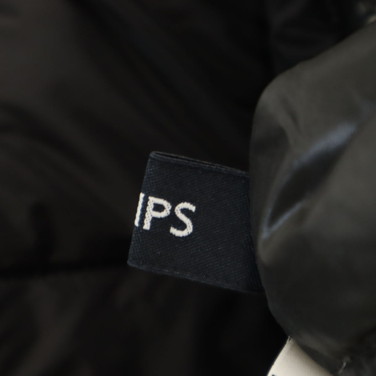 SHIPS シップス TAION タイオン 別注 ダウンベスト ブラック 収納袋付き メンズ