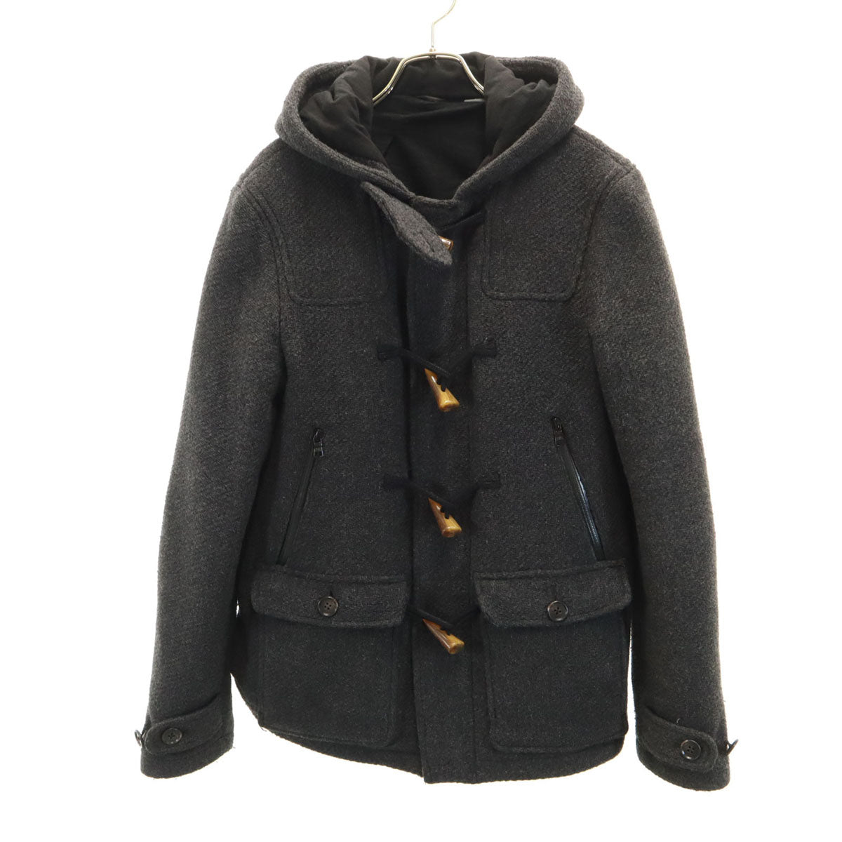 ARMANI EXCHANGE アルマーニエクスチェンジ ダッフルコート S チャコールグレー メンズ