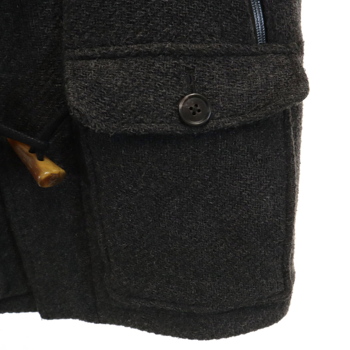 ARMANI EXCHANGE アルマーニエクスチェンジ ダッフルコート S チャコールグレー メンズ