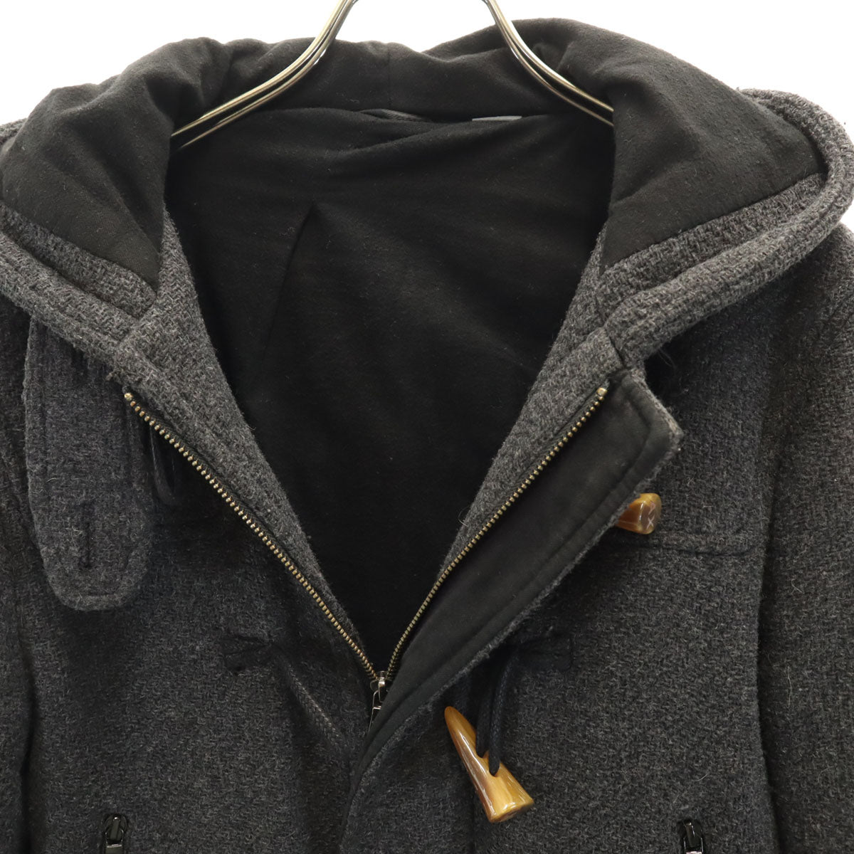 ARMANI EXCHANGE アルマーニエクスチェンジ ダッフルコート S チャコールグレー メンズ