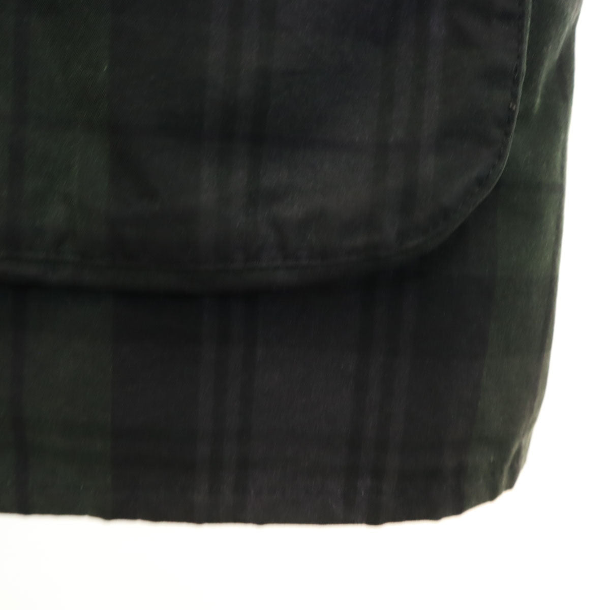 Barbour バブアー ブラックウォッチ ビデイル オイルドジャケット 40 ネイビー SL BEDALE メンズ