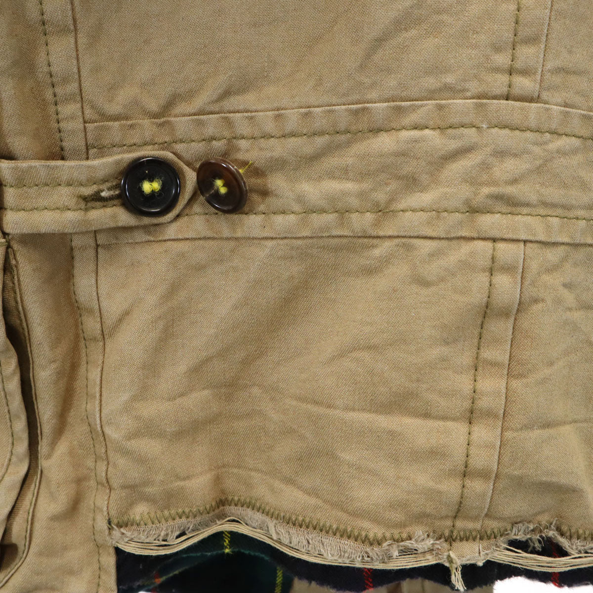 DSQUARED2 ディースクエアード リネンブレンド イタリア製 ジャケット 50 ベージュ メンズ