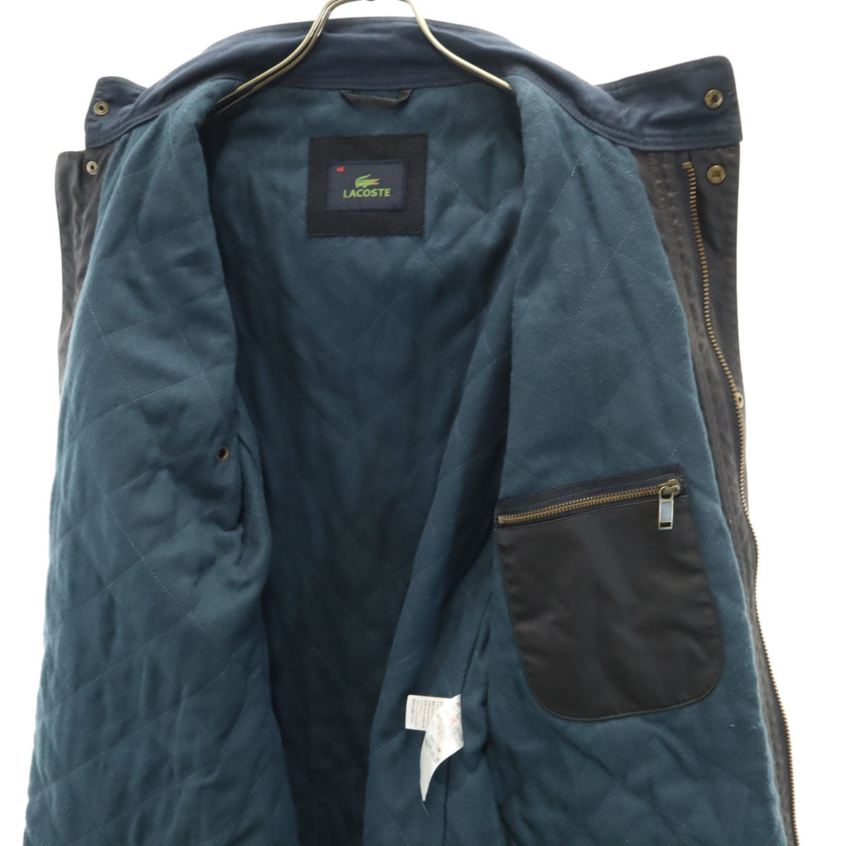 LACOSTE ラコステ ジャケット 46 ブラック メンズ