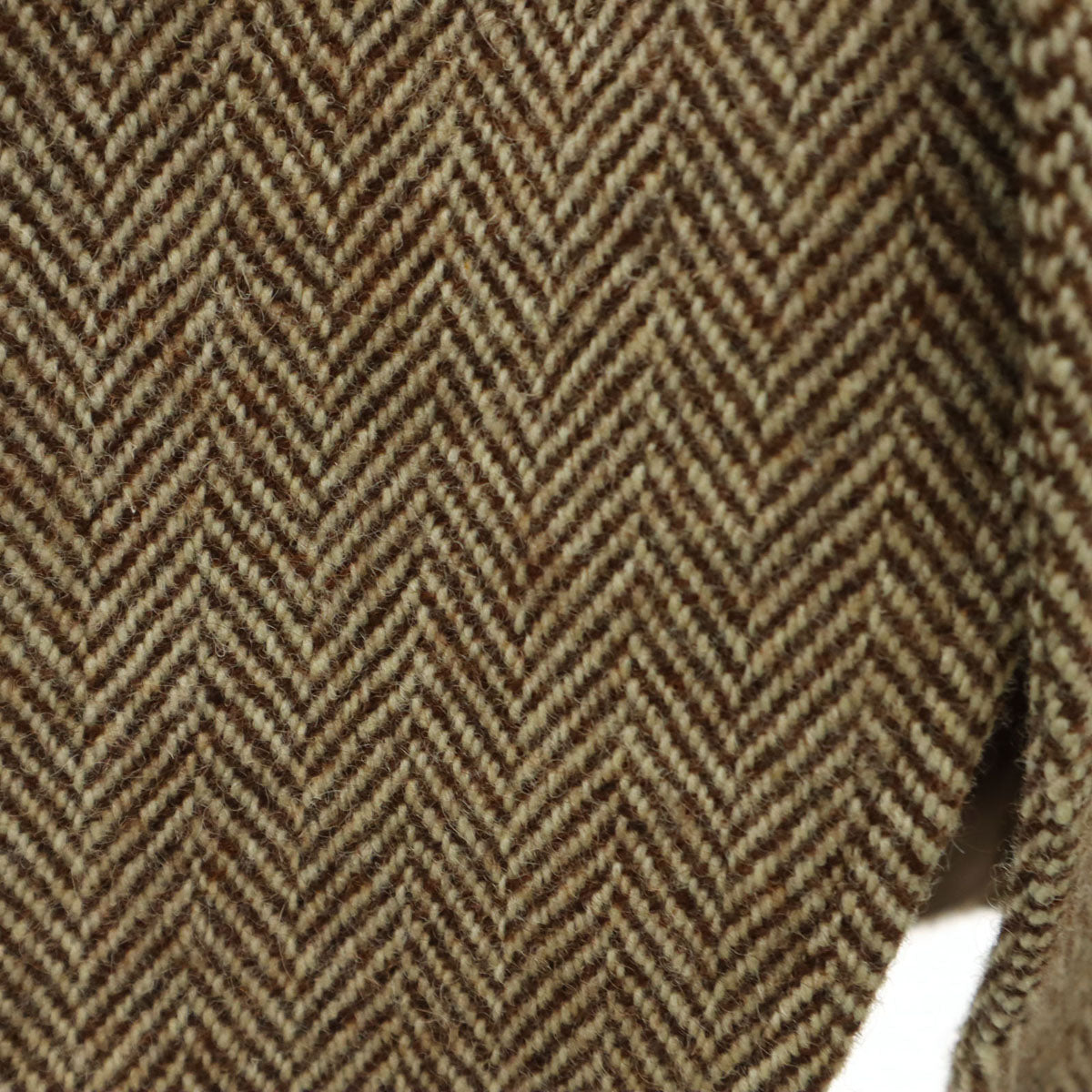 Polo by Ralph Lauren ポロバイラルフローレン 90s ウール オールド ヘリンボーン柄 テーラードジャケット 96AB6 ブラウン系 メンズ