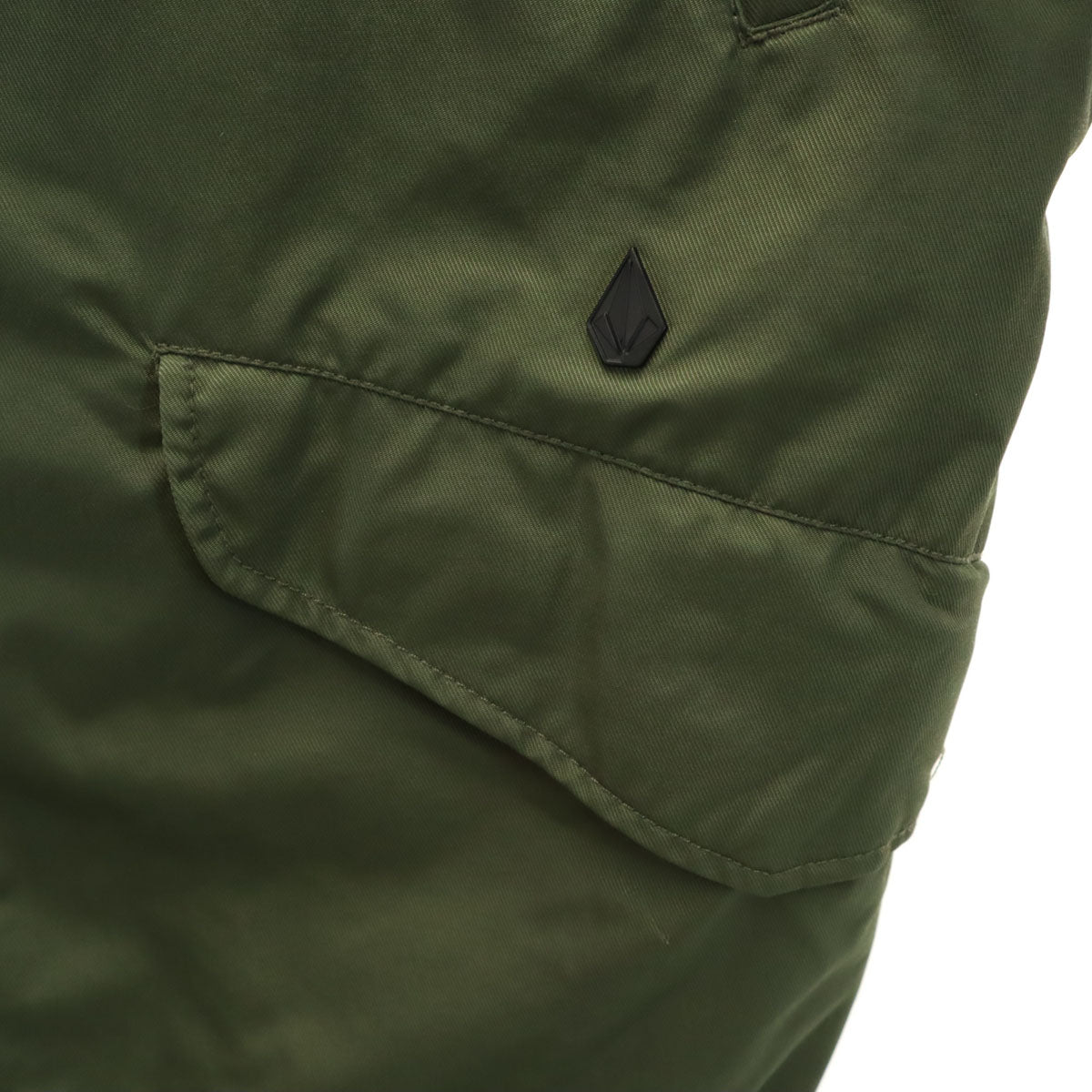 VOLCOM ボルコム ミリタリージャケット L カーキ メンズ