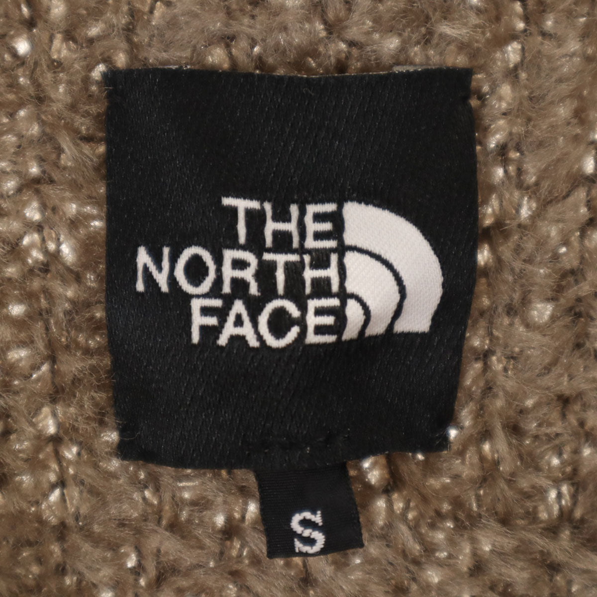 美品 THE NORTH FACE ノースフェイス 長袖 オルタナティブフェザークルー ニット S ブラウン NT92460 アウトドア メンズ
