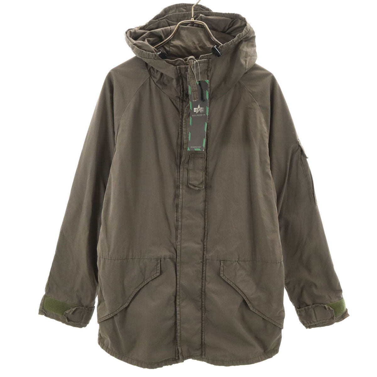 未使用 ALPHA INDUSTRIES INC アルファインダストリーズ ECWCS フィールドジャケット M カーキグレー系 ミリタリー フライト メンズ