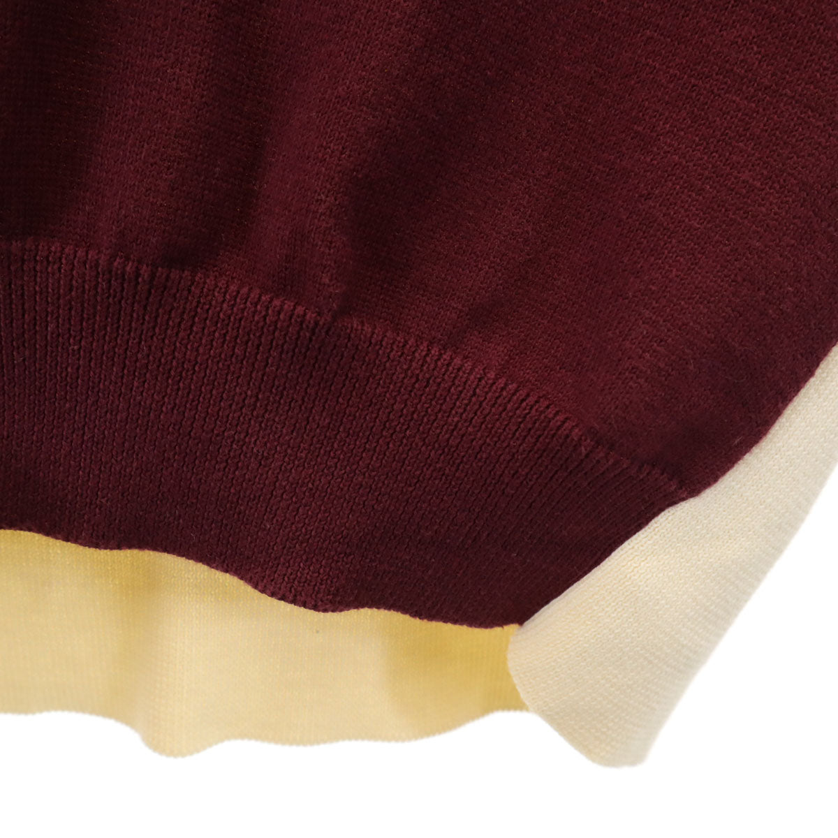 MARNI マルニ イタリア製 長袖 Vネック ニットカーディガン 38 ワインレッド レディース