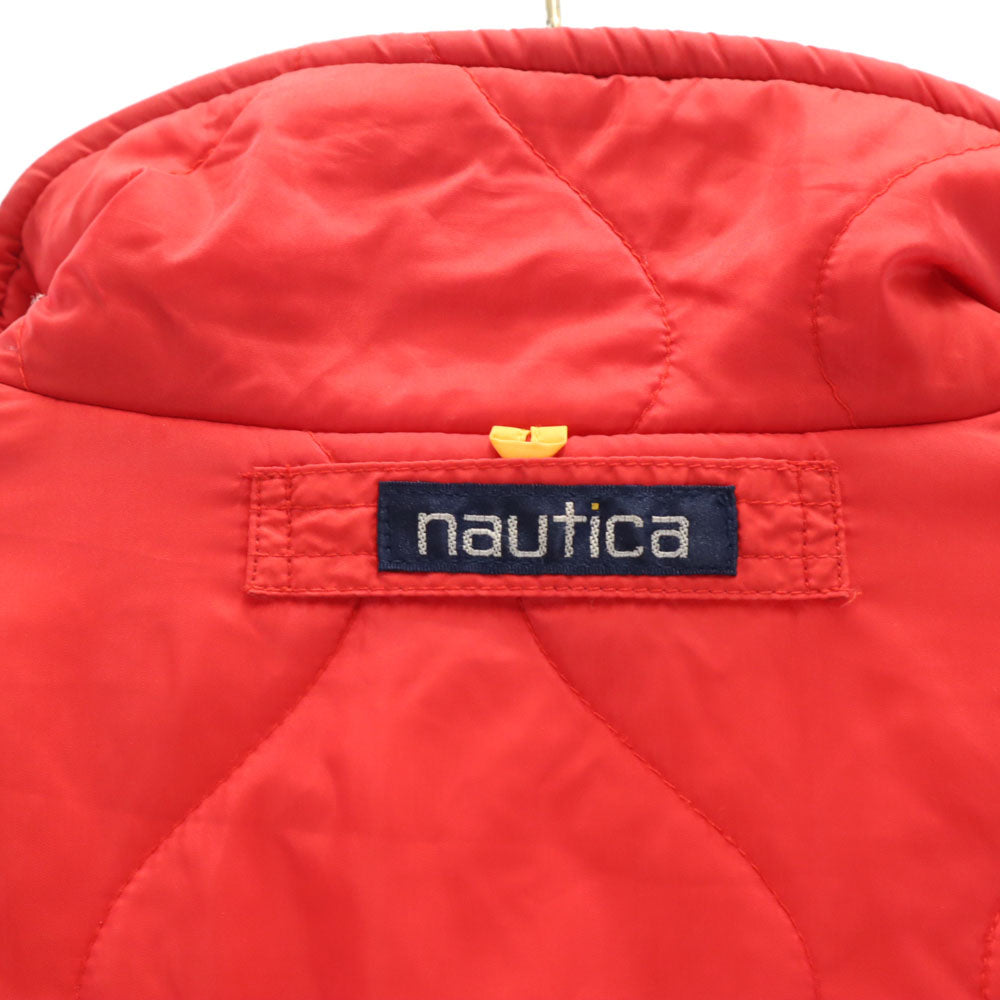 NAUTICA ノーティカ 90s オールド キルティングジャケット L レッド メンズ