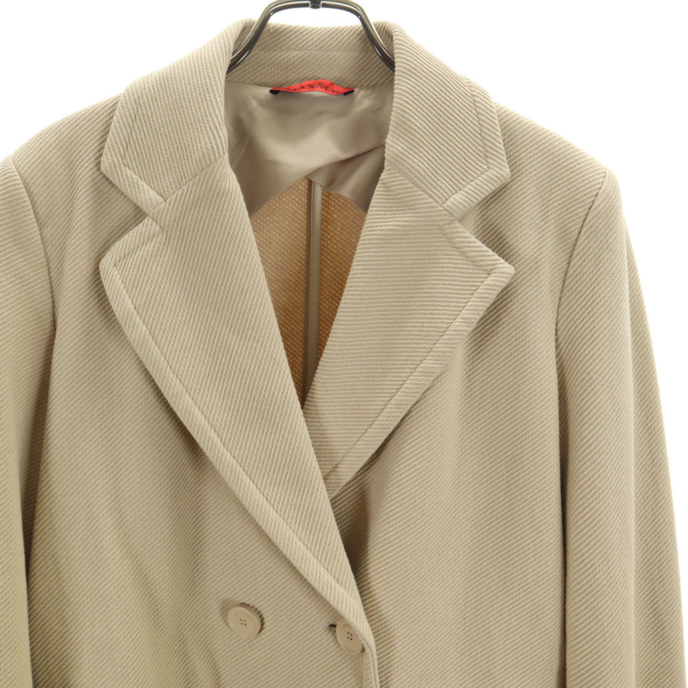 MAX&CO マックスアンドコー カジュアル パンツスーツ 上下 セットアップ L ベージュ マックスマーラ レディース