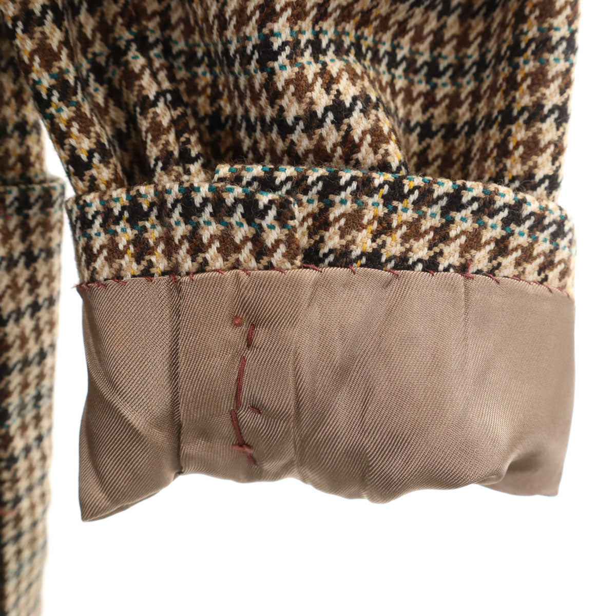 SCHOFIELD & SMITH スコフィールドアンドスミス 80s ヴィンテージ 千鳥柄 テーラードジャケット ブラウン系 メンズ