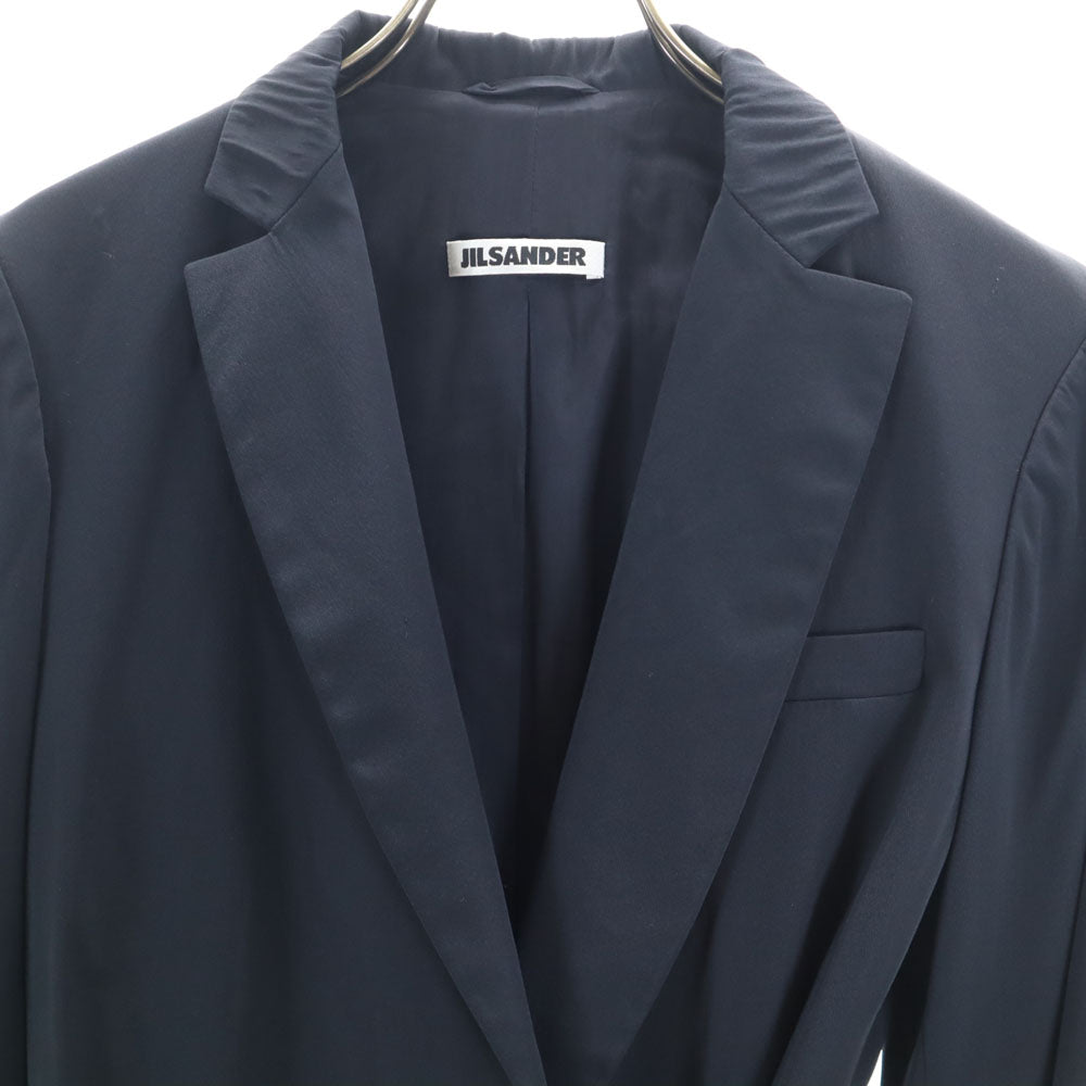 JIL SANDER ジルサンダー スカートスーツ 上下 セットアップ 34 ネイビー レディース