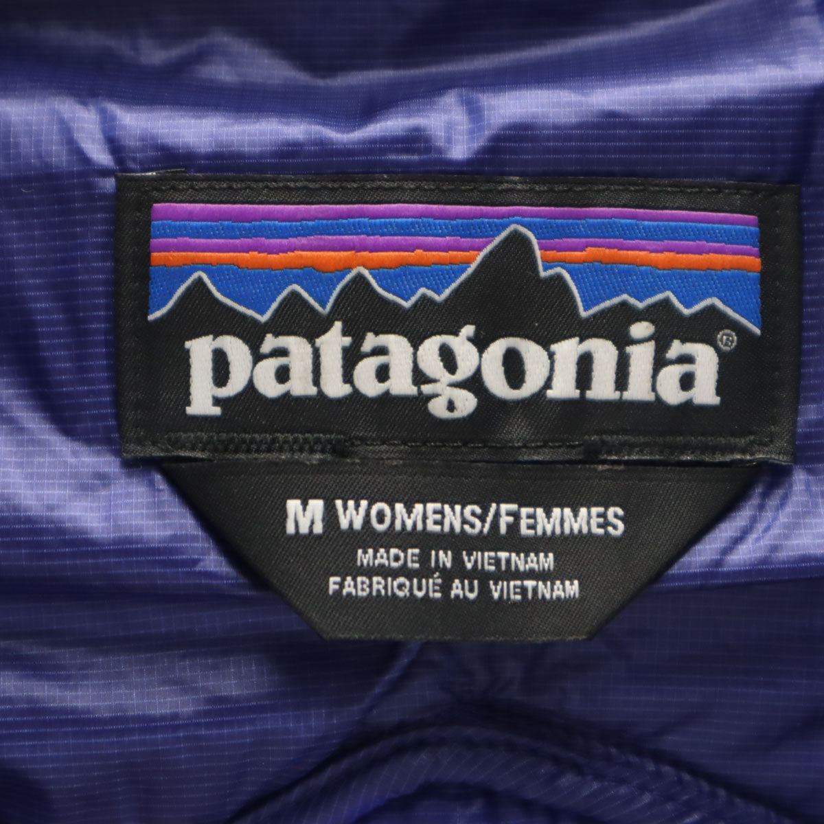 patagonia パタゴニア マイクロパフ 中綿ジャケット M ブルー系 84040 アウトドア レディース