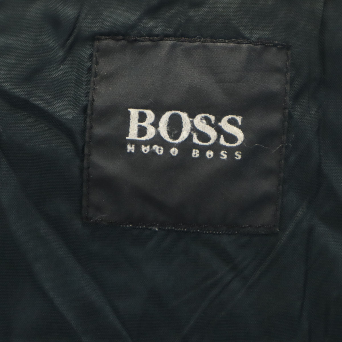 HUGO BOSS ヒューゴボス レザージャケット 52 ブラウン系 メンズ