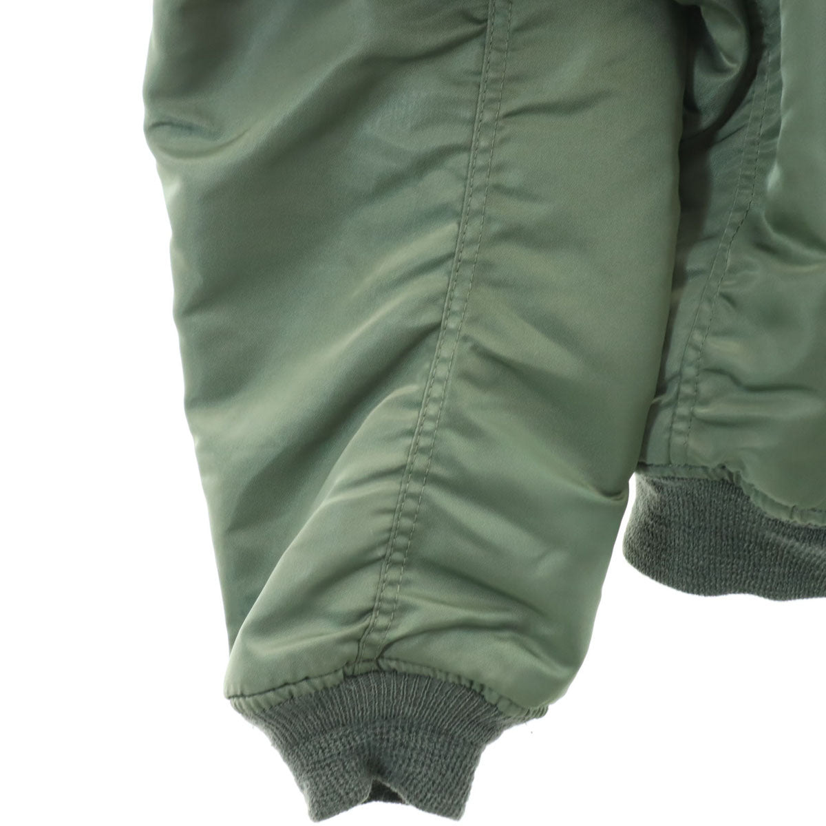 アメリカ空軍 MA-1 フライトジャケット L カーキ メンズ