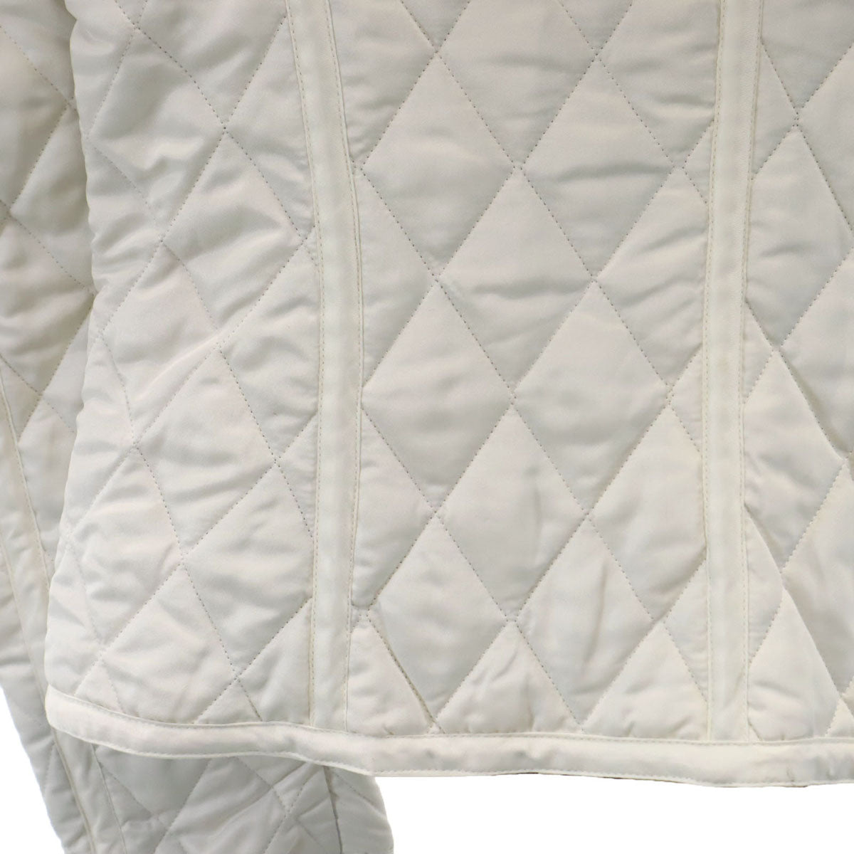 BURBERRY バーバリー キルティングジャケット ホワイト レディース