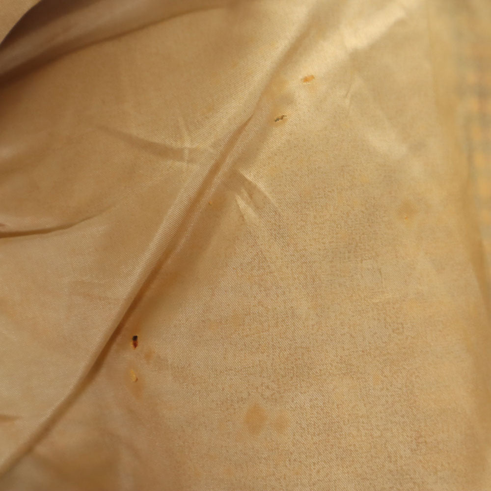 CELINE セリーヌ 80s 90s フランス製 オールド チェック柄 カジュアル スカートスーツ 上下 セットアップ 42 ベージュ レディース