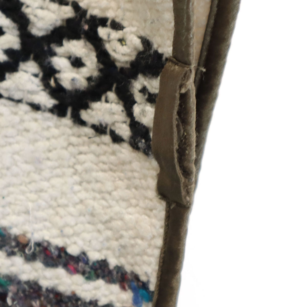 77circa ナナナナサーカ メキシカンラグ ポンチョ アイボリー レディース