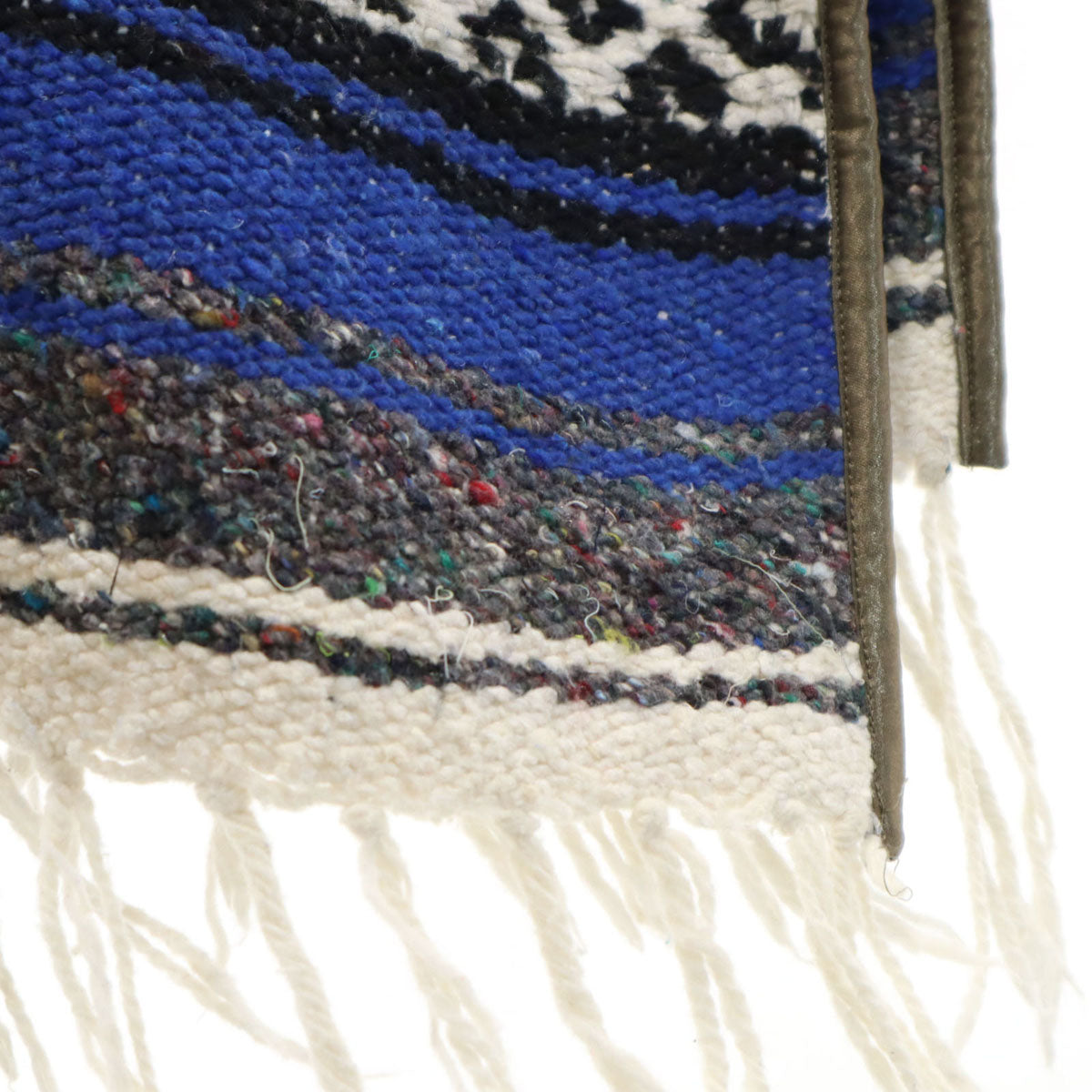 77circa ナナナナサーカ メキシカンラグ ポンチョ アイボリー レディース