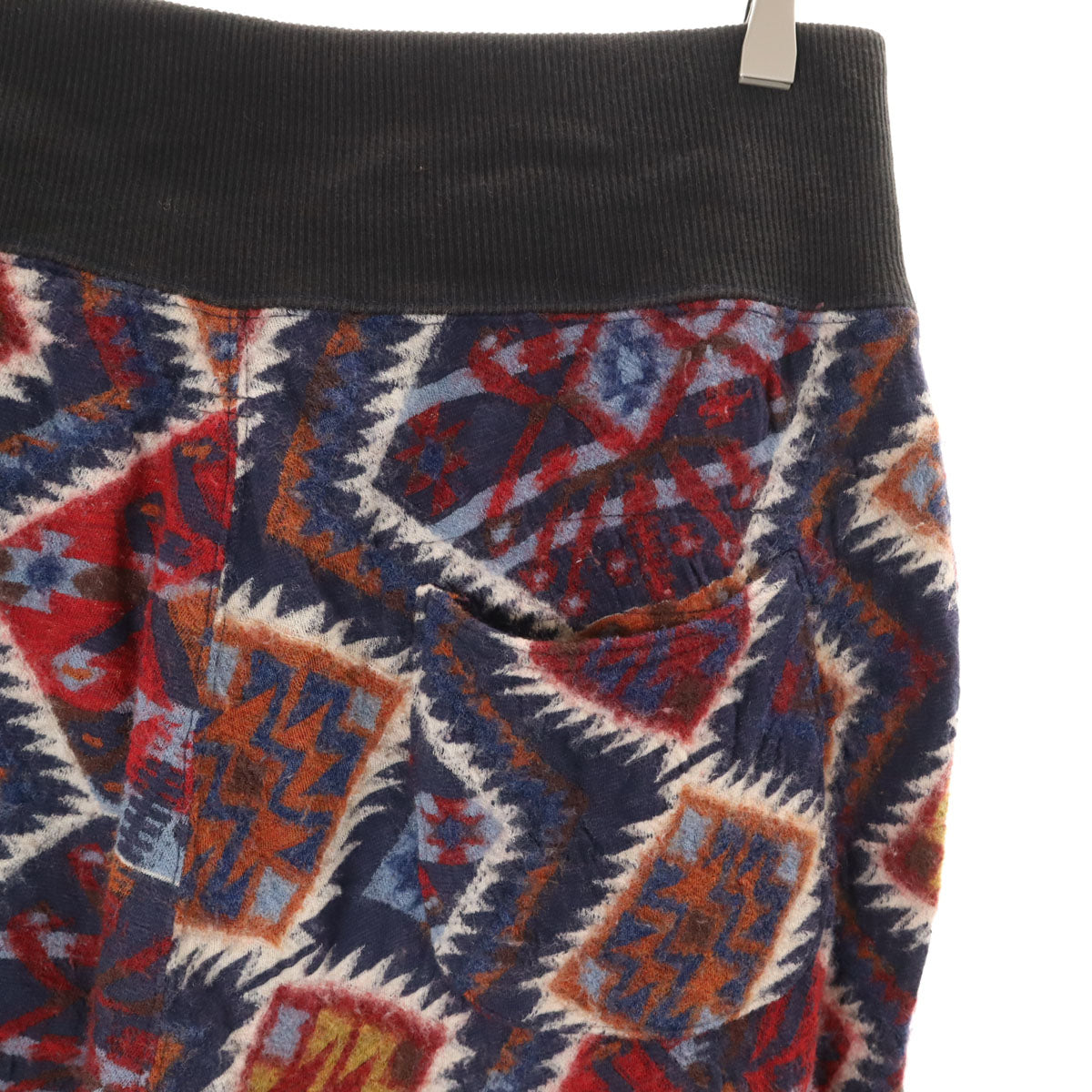 KAPITAL キャピタル 日本製 ネイティブ柄 ウールジャケット 上下 セットアップ 4/2 ネイビー メンズ