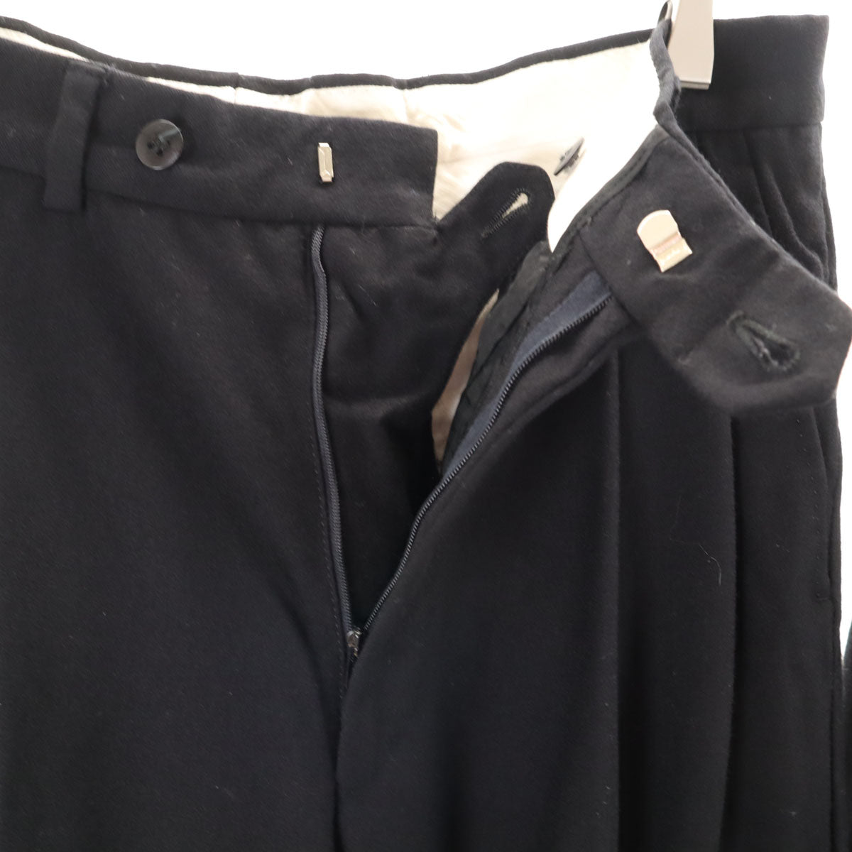 GIORGIO ARMANI ジョルジオアルマーニ イタリア製 ダブル スーツ 上下 セットアップ 46 ブラック メンズ