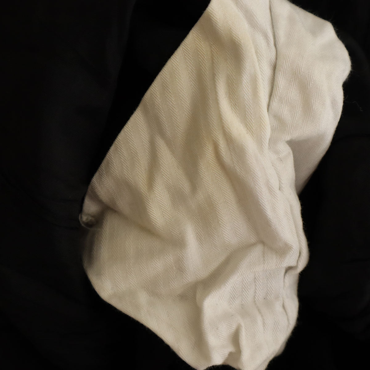 GIORGIO ARMANI ジョルジオアルマーニ イタリア製 ダブル スーツ 上下 セットアップ 46 ブラック メンズ