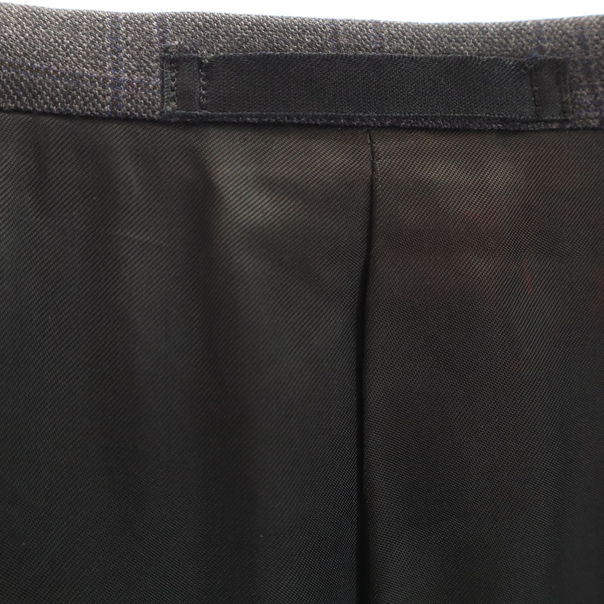 Paul Smith LONDON ポールスミスロンドン 日本製 チェック柄 FRATELLI TALLIA DI DELFINO生地 Super120’s スーツ 上下 セットアップ L グレー メンズ