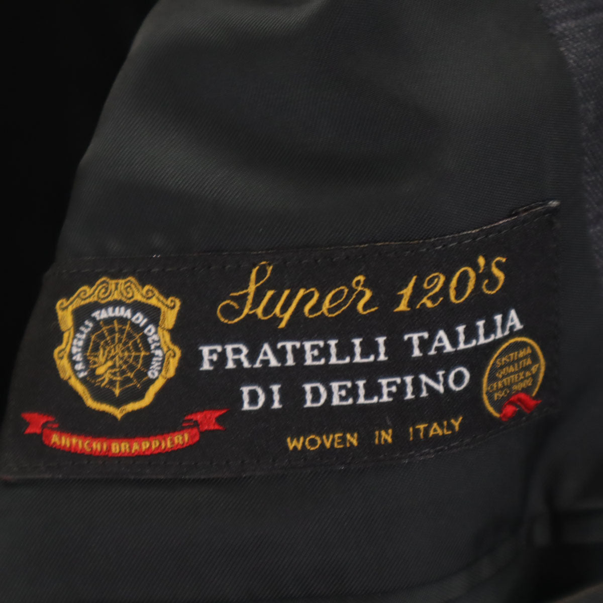 Paul Smith LONDON ポールスミスロンドン 日本製 チェック柄 FRATELLI TALLIA DI DELFINO生地 Super120’s スーツ 上下 セットアップ L グレー メンズ