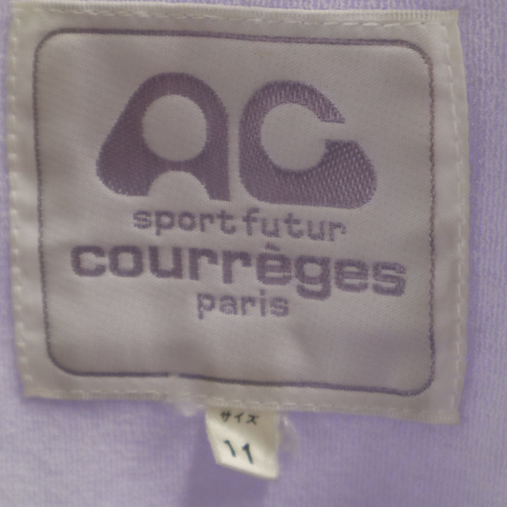 courreges クレージュ トラックジャケット 上下 セットアップ 11 パープル レディース