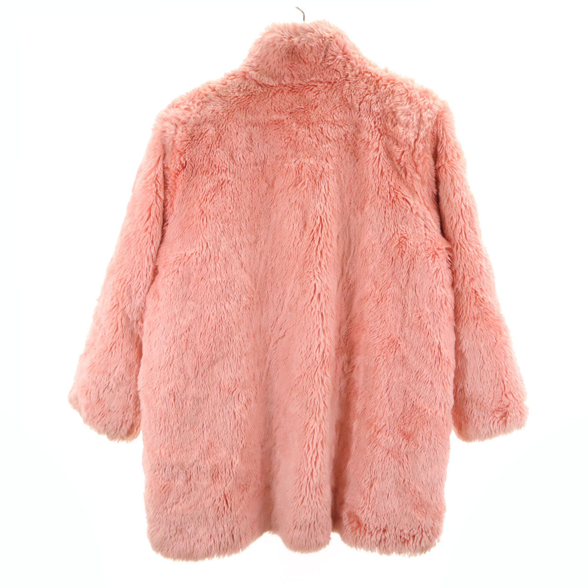 miss chloe ミスクロエ 日本製 フェイクファー コート 40 ピンク レディース