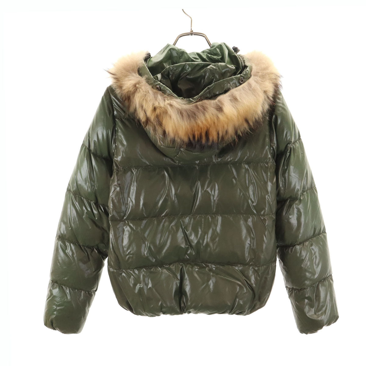 DUVETICA デュベティカ ダウンジャケット 40 カーキ レディース