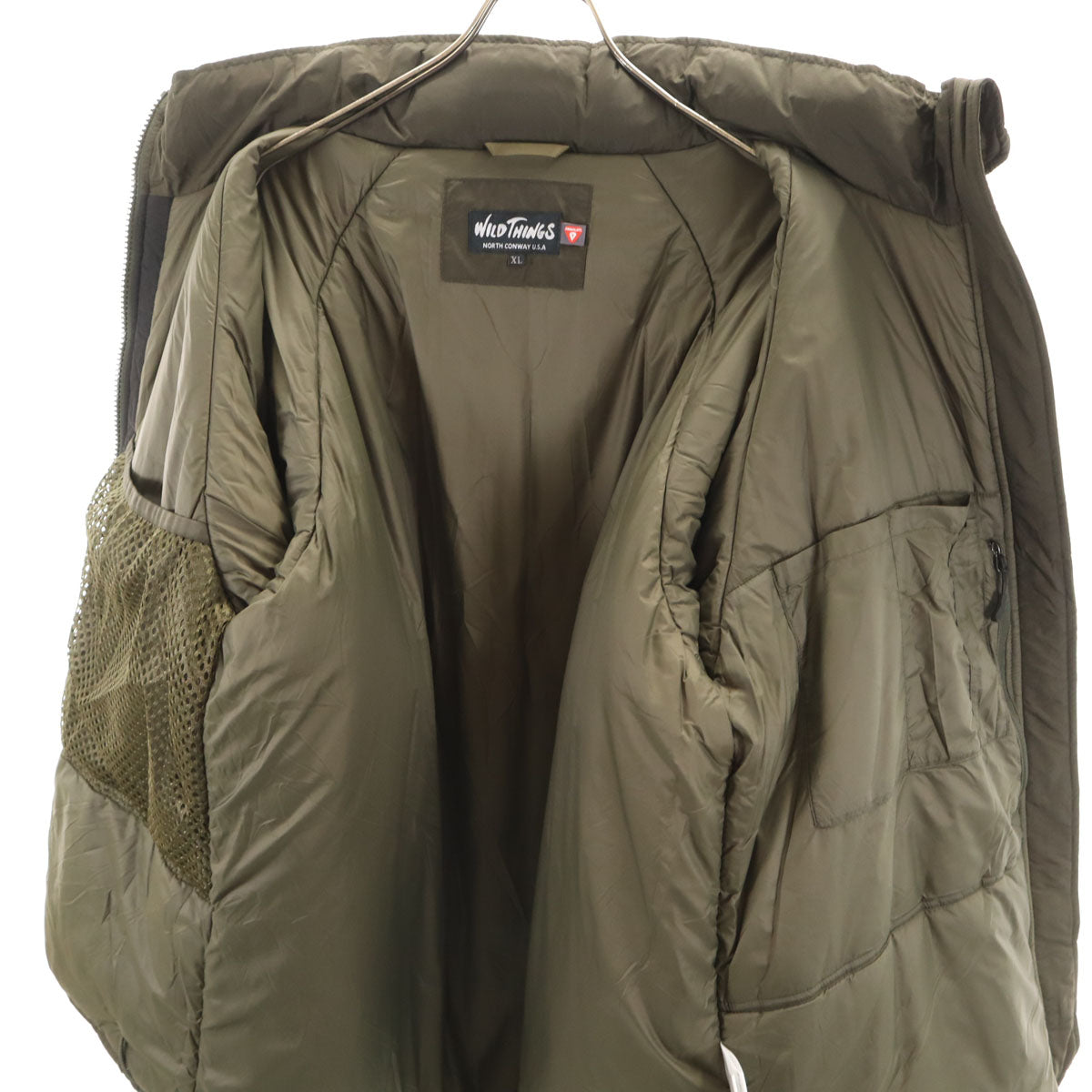 未使用 WILDTHINGS ワイルドシングス プリマロフト ハッピー ジャケット XL ブラック 中綿 メンズ