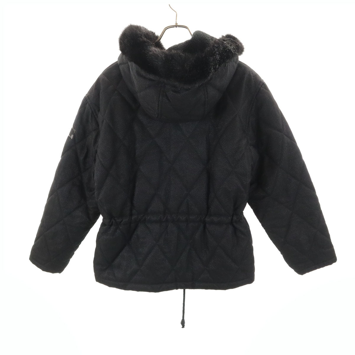 KENZO GOLF ケンゾーゴルフ 90s 日本製 オールド キルティングジャケット 2 ブラック 裏ボア レディース