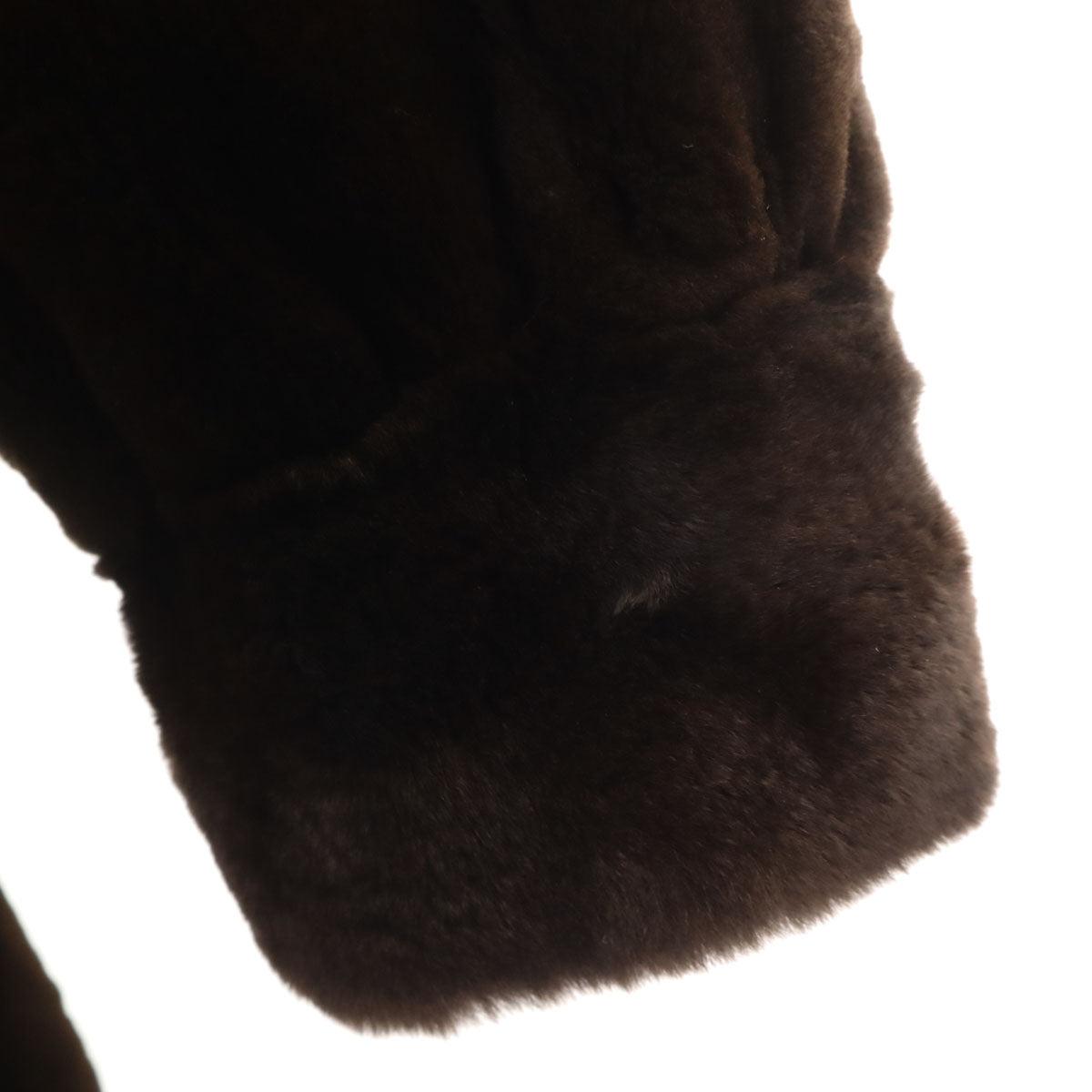 美品 SAGA MINK サガミンク 毛皮コート F ブラウン レディース