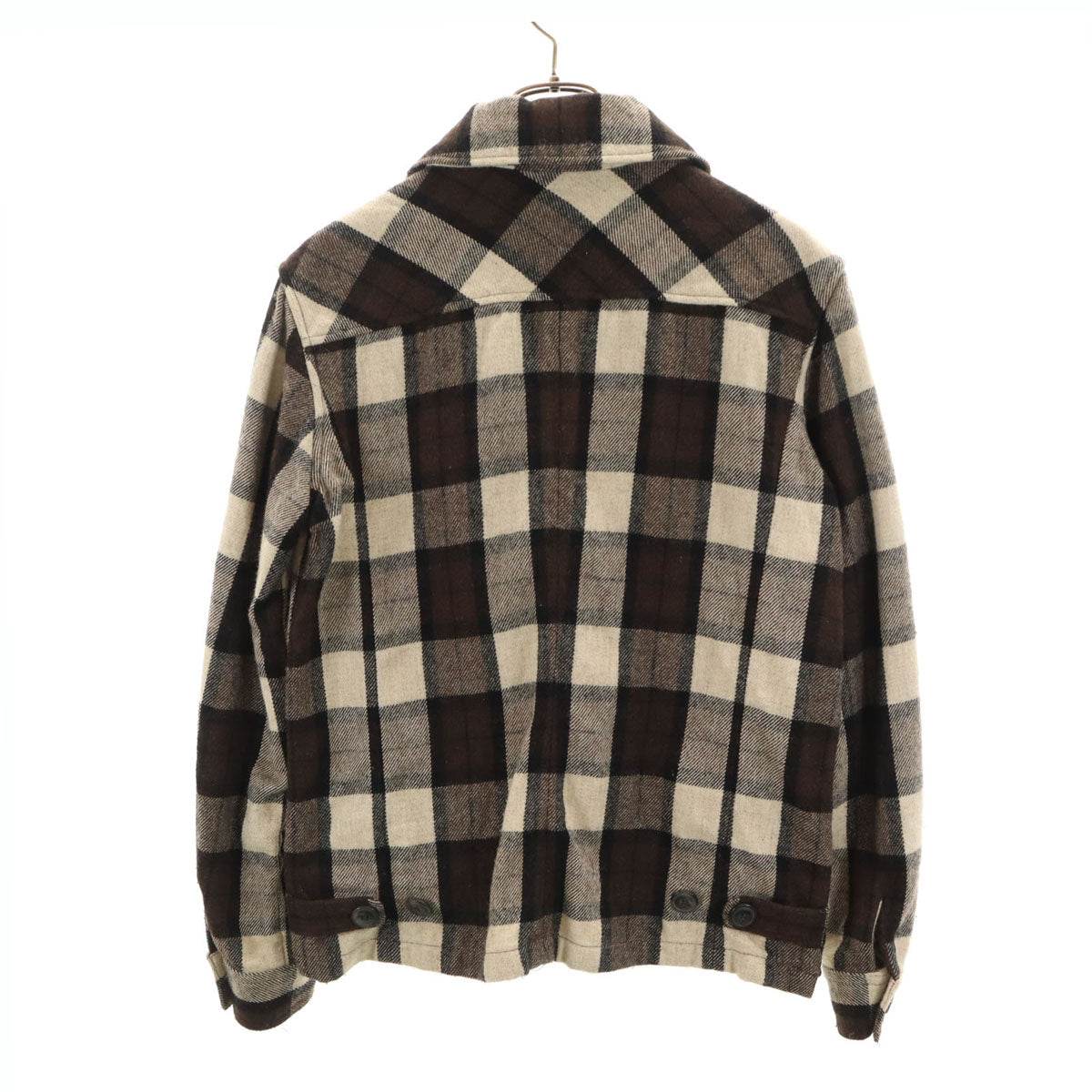 A.P.C. アーペーセー チェック柄 ジャケット XS ブラウン系 メンズ