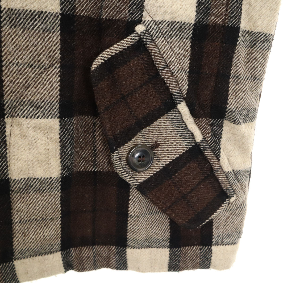 A.P.C. アーペーセー チェック柄 ジャケット XS ブラウン系 メンズ