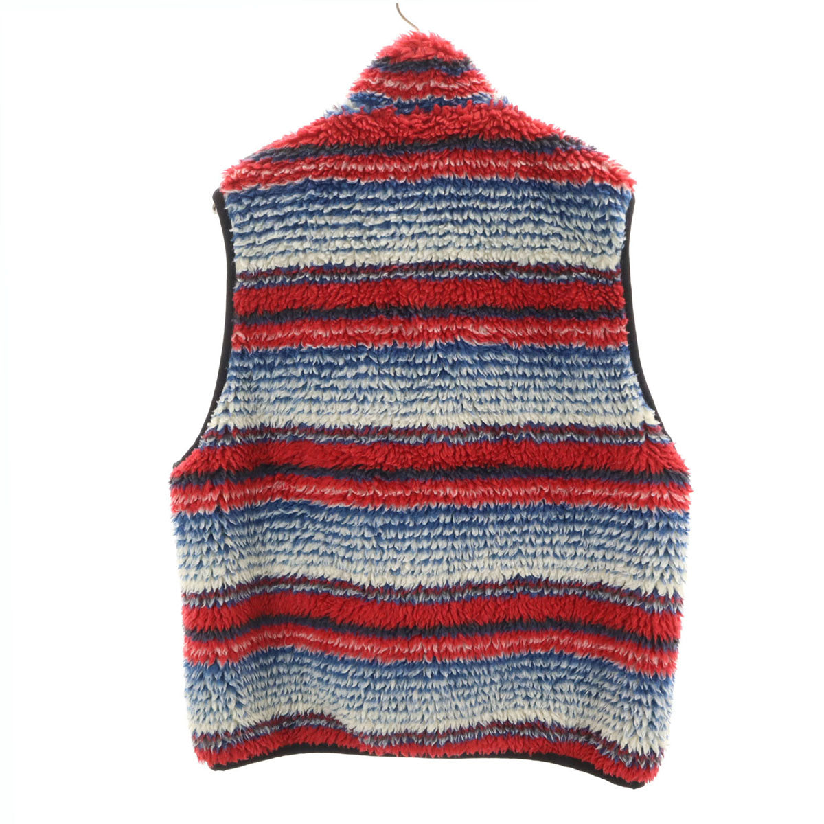 STUSSY ステューシー 総柄 スリース ベスト M ネイビー系 メンズ