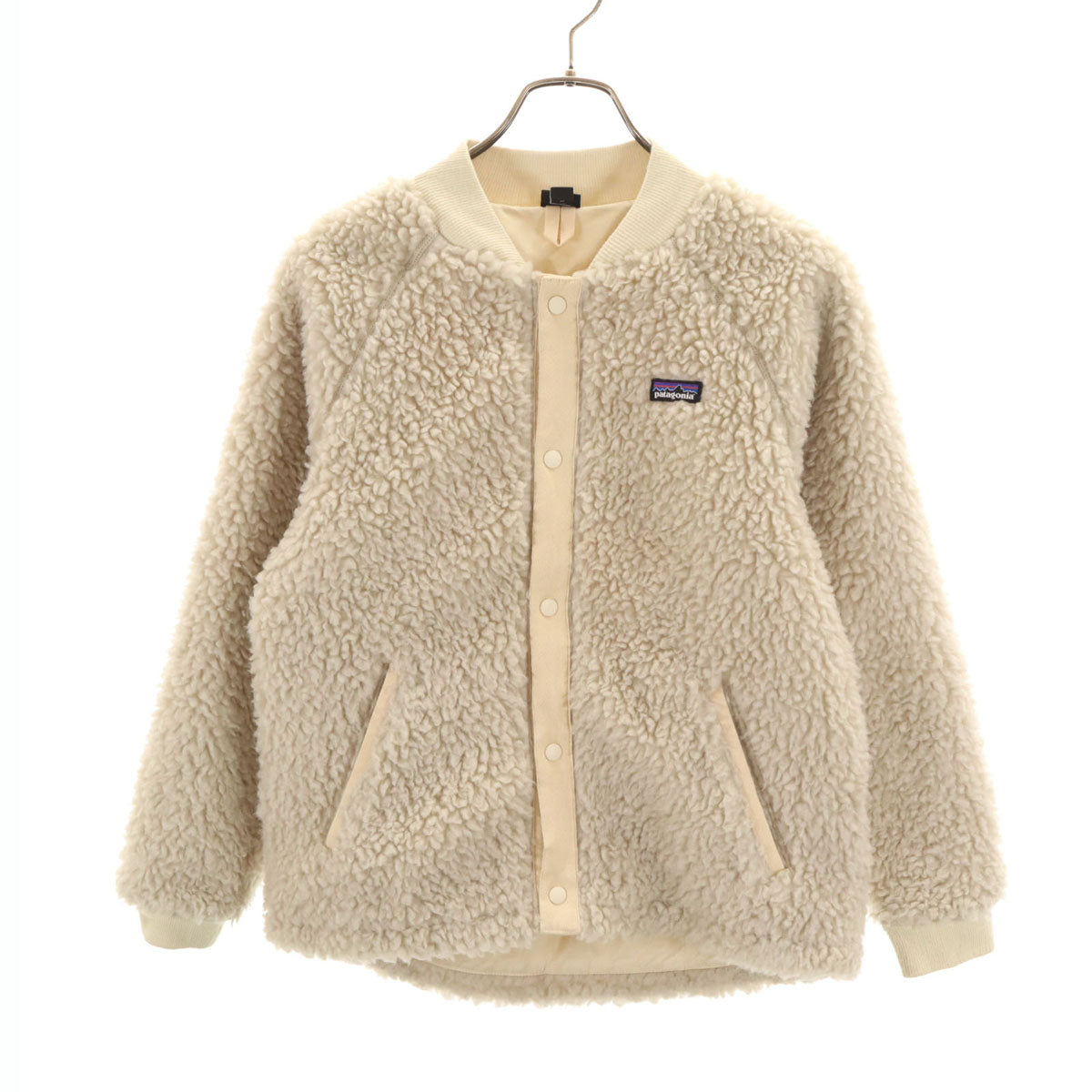 patagonia パタゴニア ボマー フリースジャケット 14XL ベージュ系 65415 アウトドア キッズ
