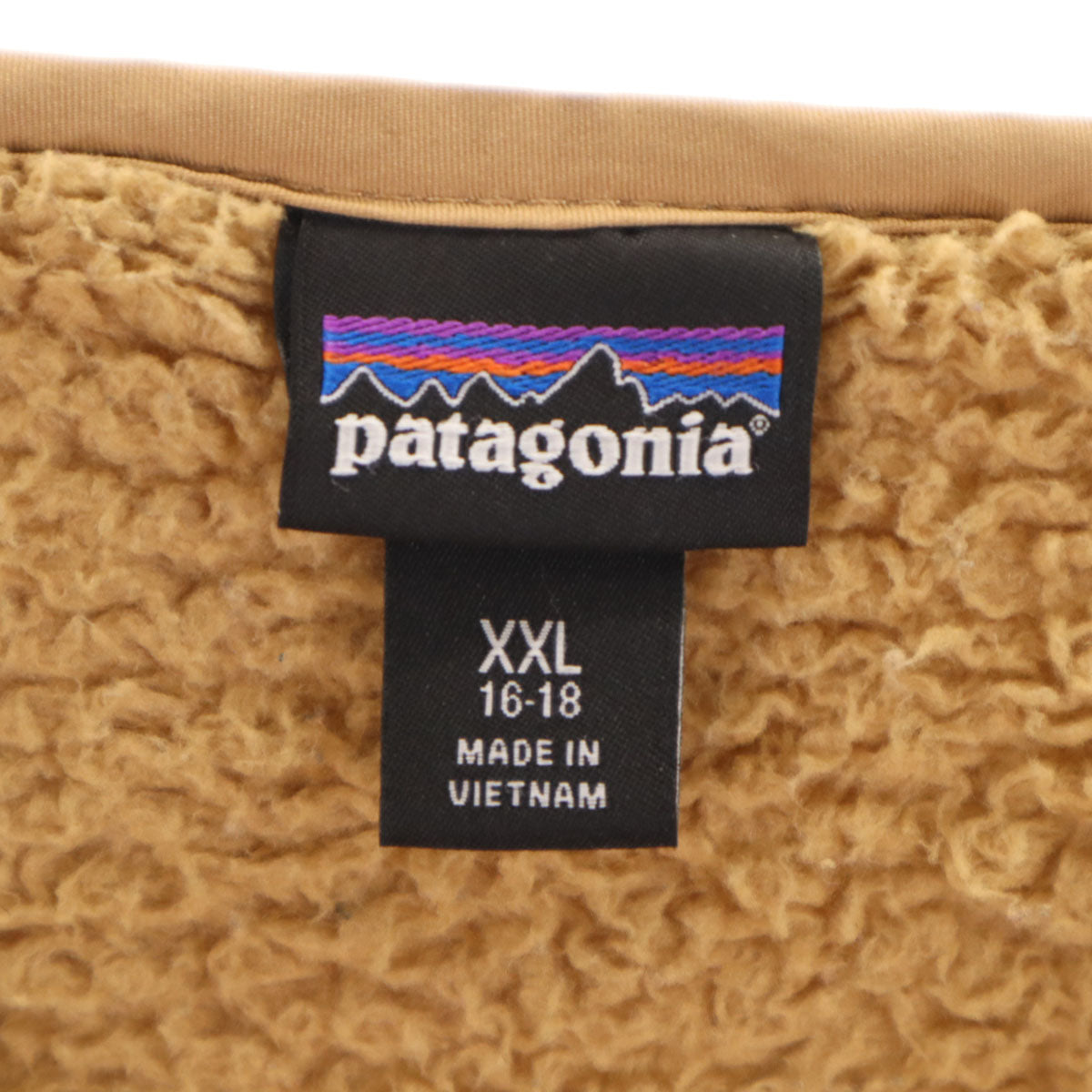 patagonia パタゴニア ロスガトス フリースジャケット 16-18XXL キャメル 65440 アウトドア キッズ