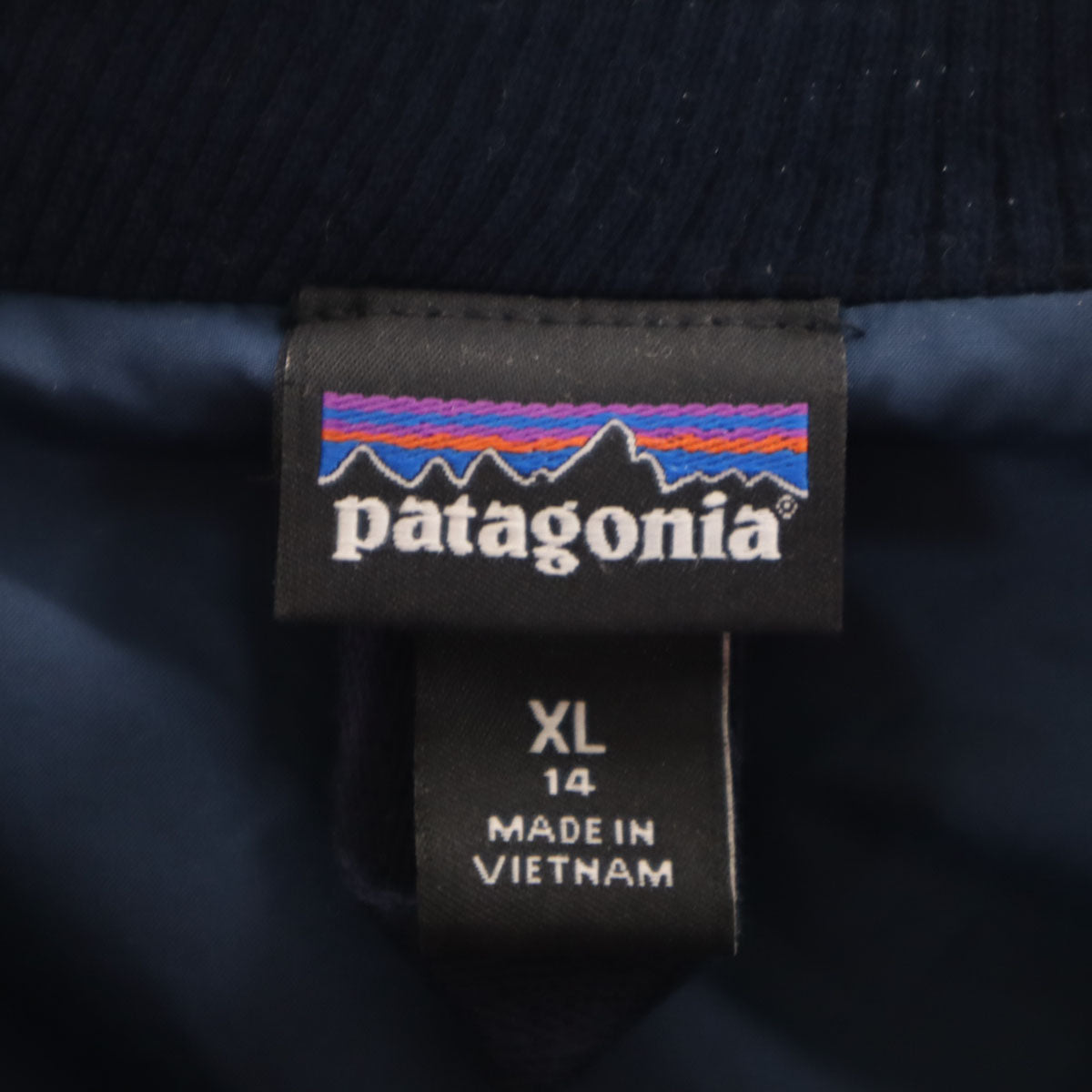 patagonia パタゴニア ボマー フリースジャケット 14XL ネイビー系 65415 アウトドア キッズ