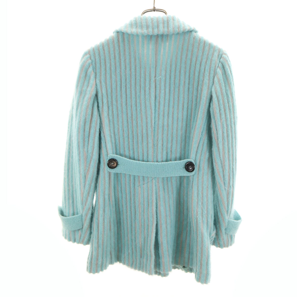 Missoni ミッソーニ イタリア製 モヘヤブレンド ジャケット 42 ブルー系 レディース