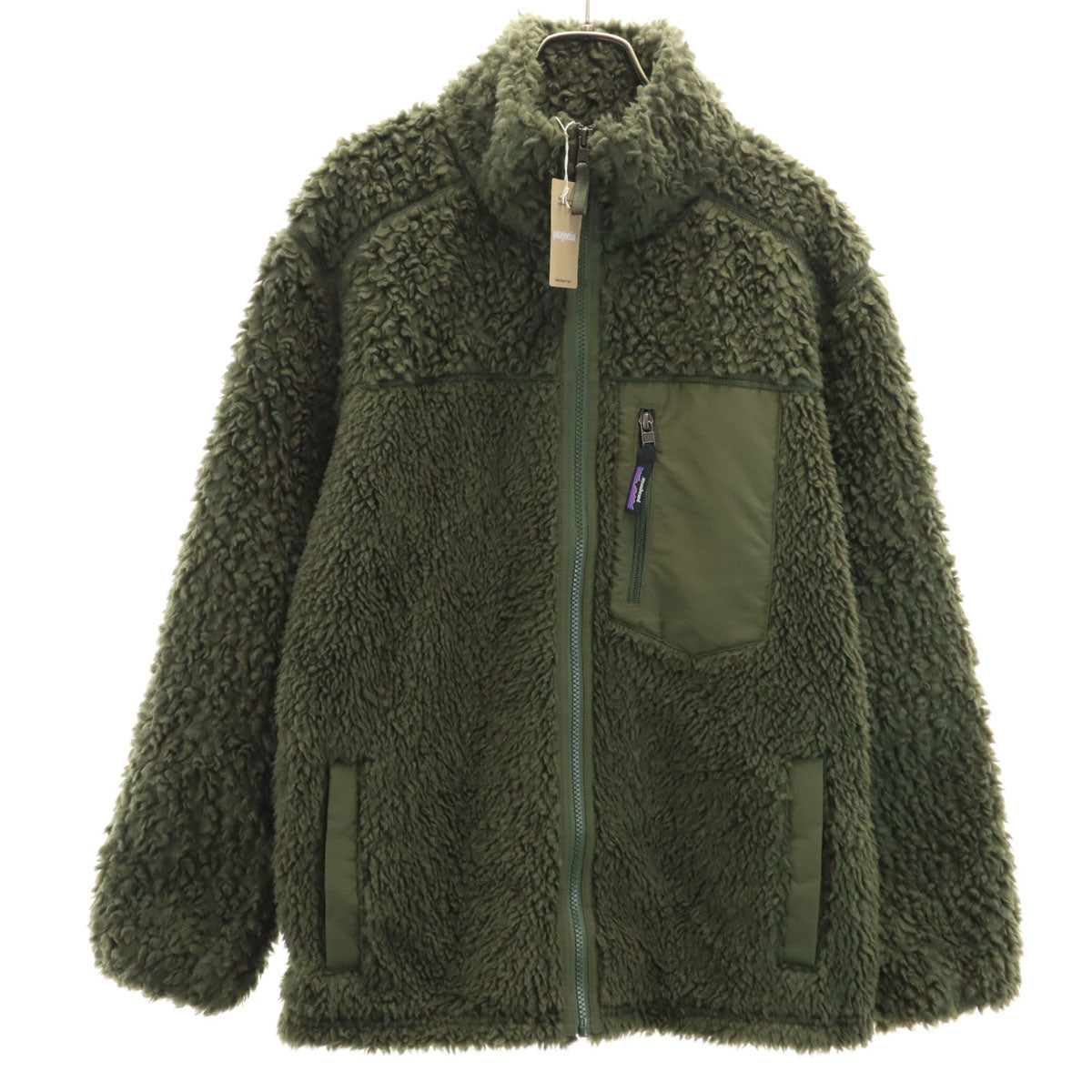 未使用 patagonia パタゴニア レトロX コート S カーキ 23095FA23 アウトドア フリース レディース